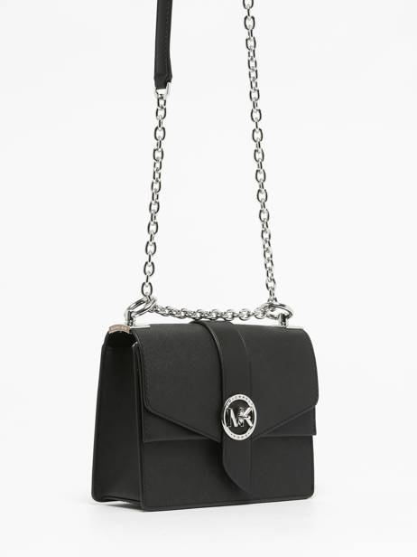 Sac Bandoulière Greenwich Cuir Michael kors Noir greenwich T1SGRC1L vue secondaire 2