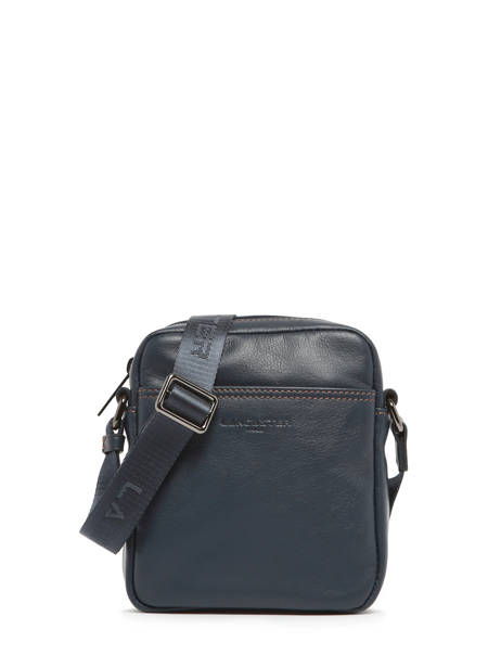 Sac Bandoulière Lancaster Bleu soft vintage homme 24