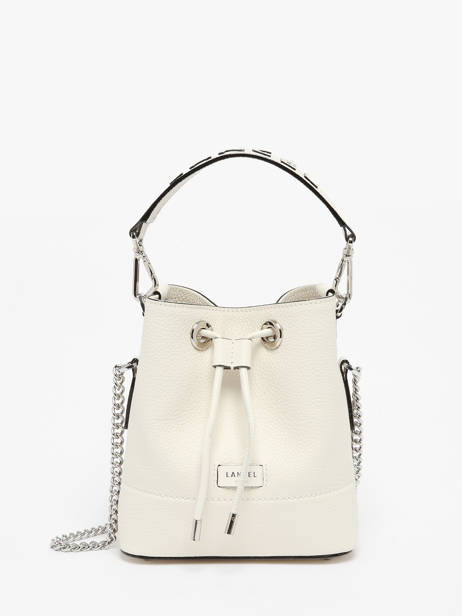 Mini Sac Seau Ninon Cuir Lancel Beige ninon A11466 vue secondaire 2