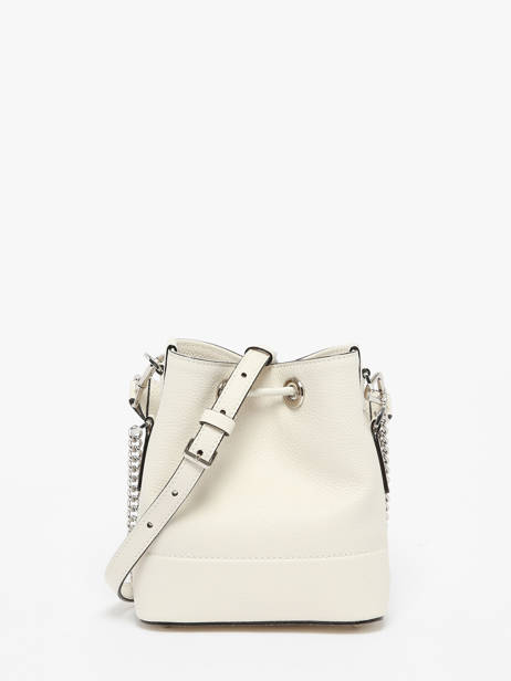 Leather Ninon Mini Bucket Bag Lancel Beige ninon A11466 other view 5