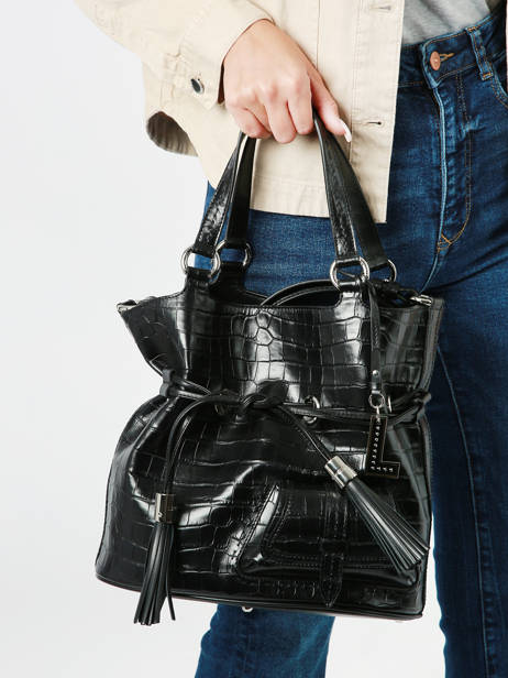 Bucket Bag Premier Flirt Lancel Black premier flirt A12585 other view 1