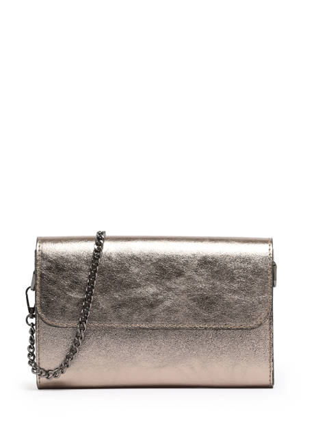 Sac Bandoulière Nine Cuir Milano Gris nine NI23064N