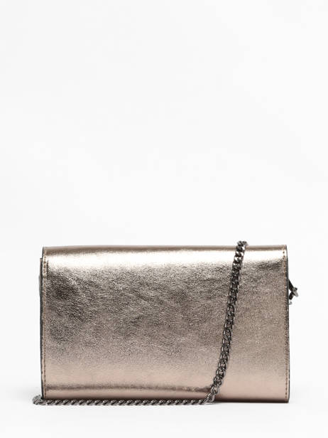 Sac Bandoulière Nine Cuir Milano Gris nine NI23064N vue secondaire 4