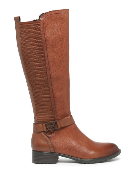 Bottes Cavalières En Cuir Tamaris Marron women 41