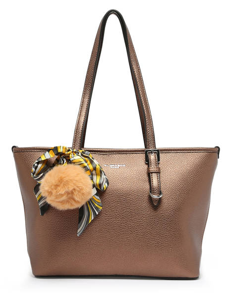 Shoulder Bag Grained Miniprix Brown grained F2531