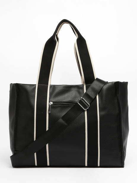 A4 Size Shoulder Bag New Grain Miniprix Black wt new grained F6946 other view 4