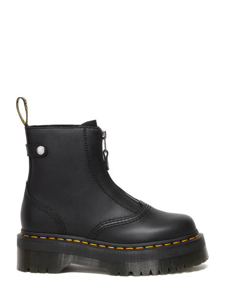 Boots Jetta Sendal In Leather Dr martens Black women 27656001