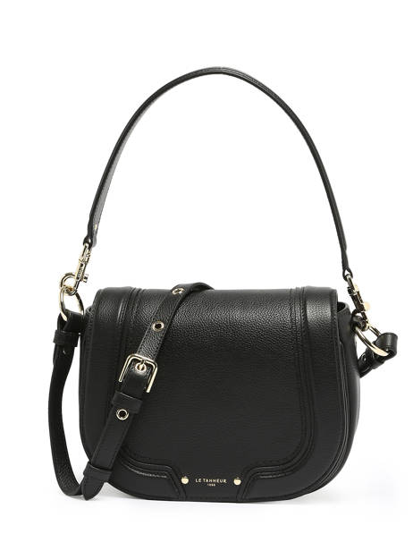Crossbody Bag Ella Leather Le tanneur Black ella TNGI1210