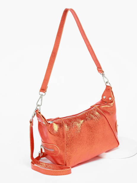 Shoulder Bag Nine Leather Milano Orange nine NI23062N other view 2