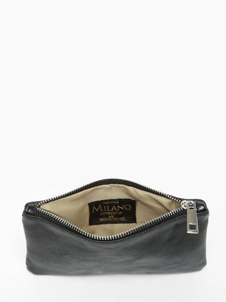 Leather Nine Pouch Milano Black nine NI23063N other view 1