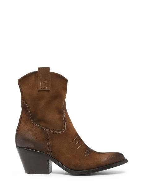 Santiags En Cuir Mjus Marron women 793283