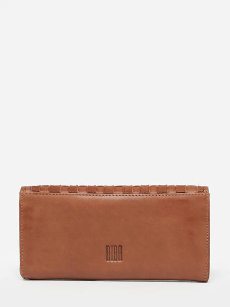 Wallet Leather Biba Brown heritage KA3 other view 1