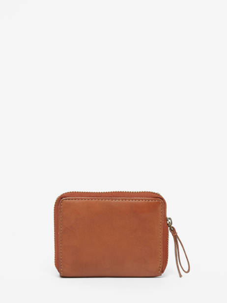 Coin Purse Leather Biba Brown heritage BT12 other view 1