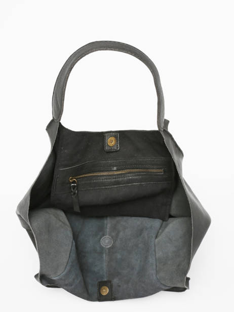 Sac Porté épaule Heritage Cuir Biba Noir heritage HOM1L vue secondaire 3