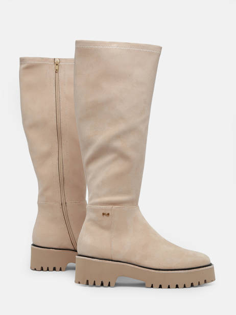 Boots In Leather Nathan baume Beige women 232N14 other view 1