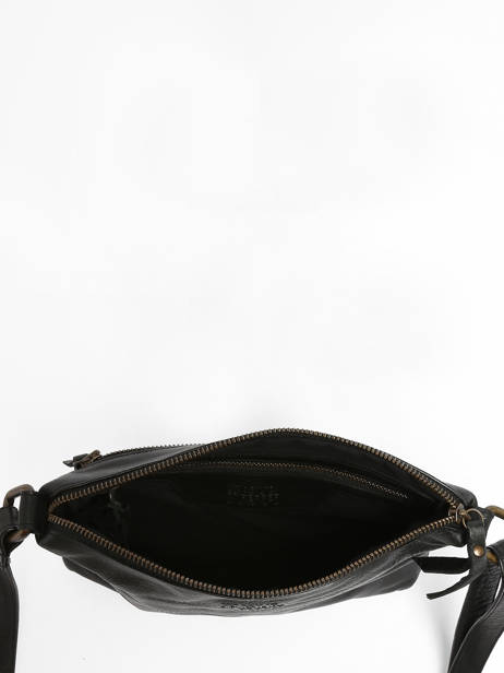 Shoulder Bag Cow Leather Basilic pepper Black cow BCOW68 other view 3