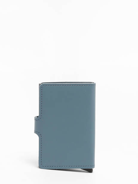 Card Holder Leather Secrid Blue original 00M other view 2