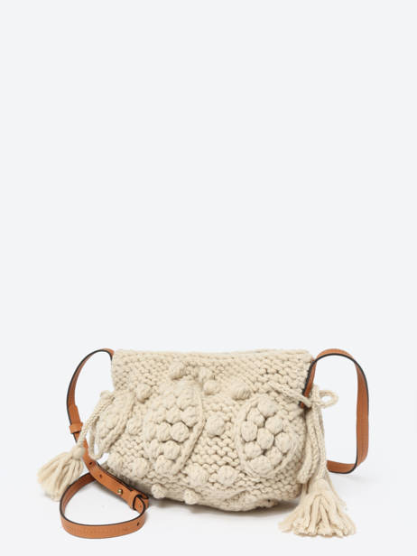 Sac Bandoulière Mini 24h Laine Gerard darel Beige wool W436 vue secondaire 2