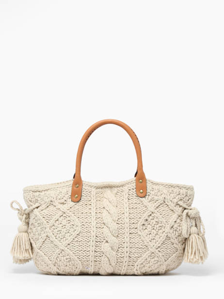 Woolen 24h Satchel Gerard darel Beige wool D406 other view 4