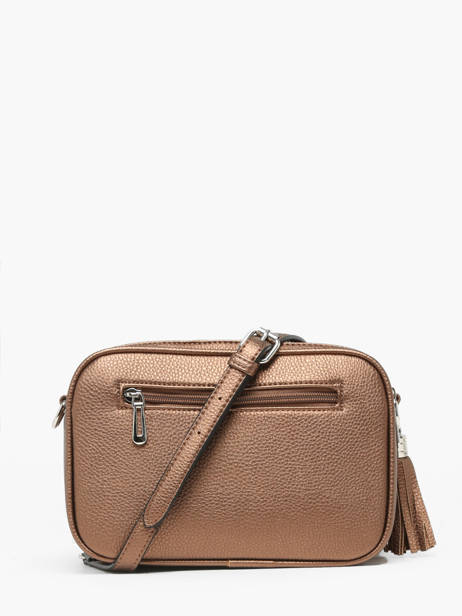 Sac Bandouliere Grained Miniprix Marron grained F8035 vue secondaire 4