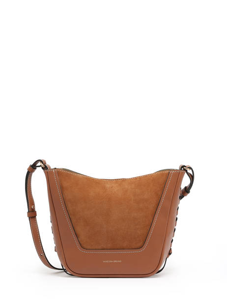 Crossbody Bag Lou Leather Vanessa bruno Brown lou 88V40905