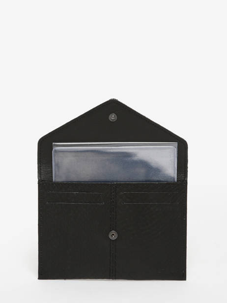 Salmon Leather Sous L'eau Document Holder Etrier Black sous l'eau ESOU054 other view 1