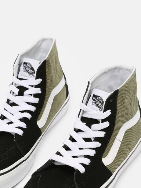 Sneakers Sk8-hi Tapered Vans Vert women 9QPGRN vue secondaire 1