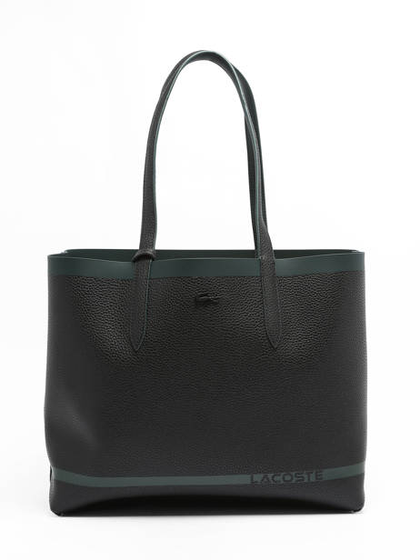 Sac Porté épaule Anna Season Lacoste Noir anna season NF4472AS vue secondaire 5