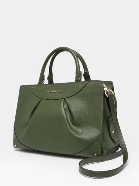 Sac Porté Main Enzo Michael kors Vert enzo F3G6ES2L vue secondaire 2