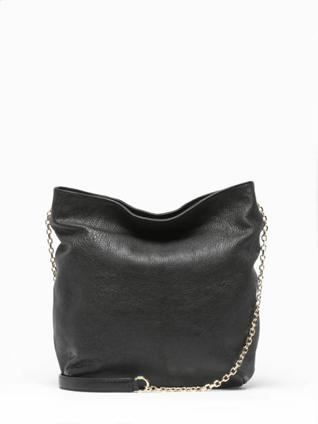 Sac Bandoulière Le Charlotte Cuir Gerard darel Noir premium X445 vue secondaire 4