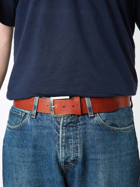 Ceinture Redskins Marron belt NACHOS vue secondaire 1