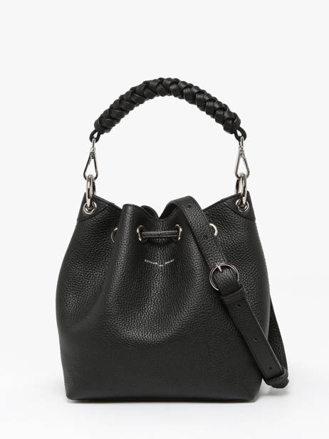 Sac Bourse Small Zola Cuir Nathan baume Noir cruise 55 vue secondaire 4