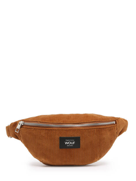 Belt Bag Wouf Brown corduroy WWC23