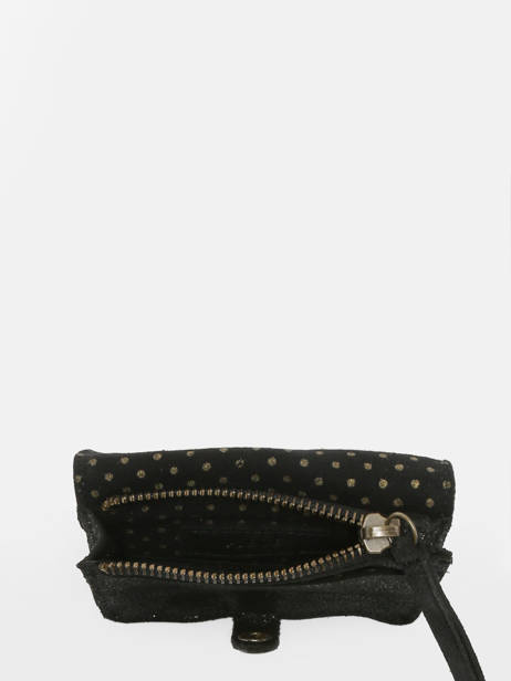 Coin Purse Leather Pieces Black soffia 17144892 other view 1