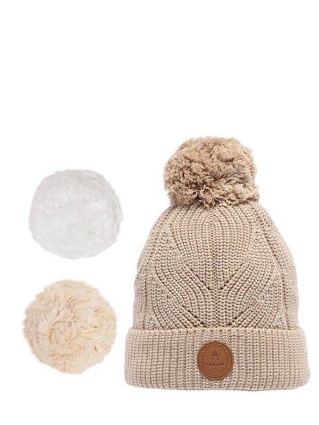 Beanie Cabaia Beige hats DERBY