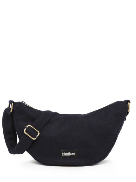 Belt Bag Wool Wool Hindbag Blue wool W