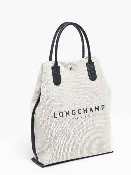 Longchamp Essential toile Sacs porté main Beige