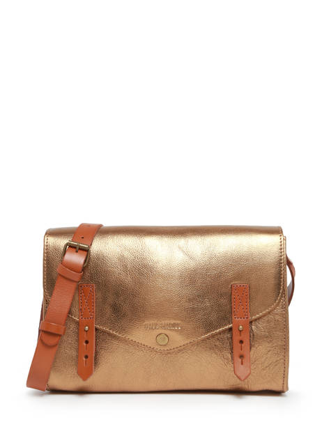 Leather L'indispensable Crossbody Bag Paul marius Gold vintage INDISPEN