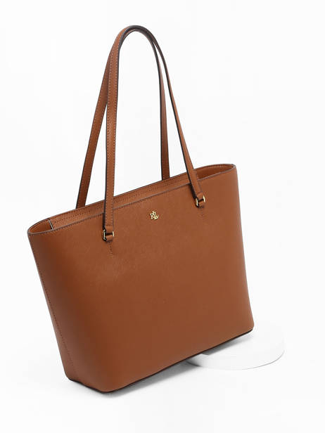 Sac Porté épaule Medium Karly Cuir Lauren ralph lauren Marron karly 31924351 vue secondaire 2