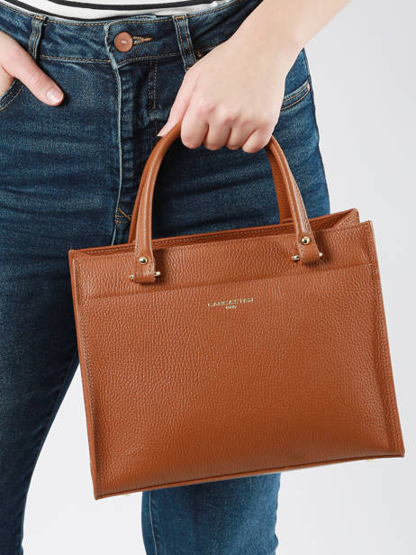 Satchel Foulonne Double Lancaster Brown foulonne double 63 other view 1