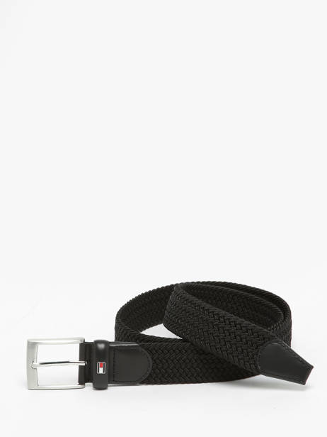 Ceinture Tommy hilfiger Noir new adan AM02801 vue secondaire 3