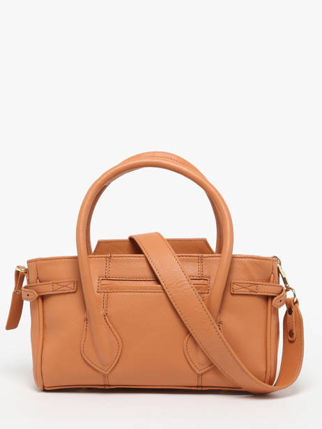 Leather Madeleine S Art Déco Satchel Paul marius Brown la suite art deco MADESART other view 4