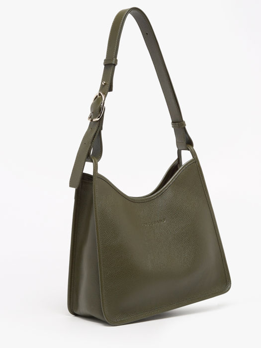 Longchamp Le foulonné Hobo bag Green