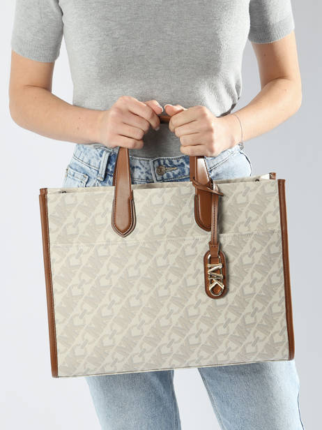 Sac Porté Main Gigi Michael kors Beige gigi H3G3GT3B vue secondaire 1