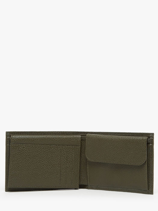 Longchamp Le foulonné Wallet Green