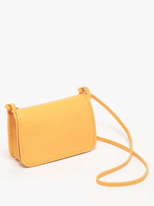 Longchamp Le foulonné Clutches Orange