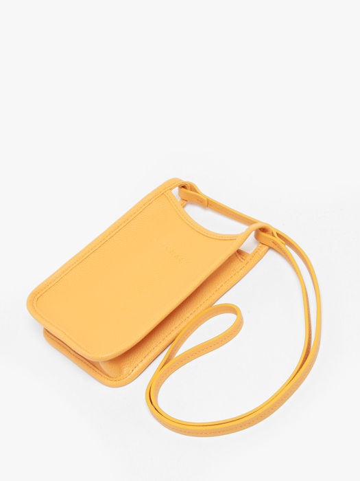 Longchamp Le foulonné Ipod case / cd holder Orange