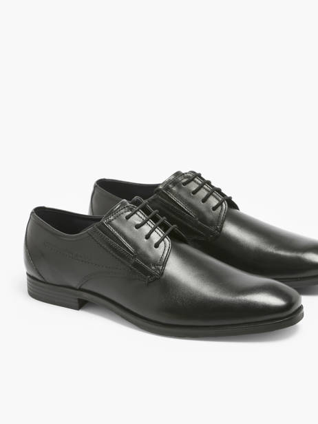 Chaussures De Ville En Cuir Bugatti Noir men 31119608 vue secondaire 2