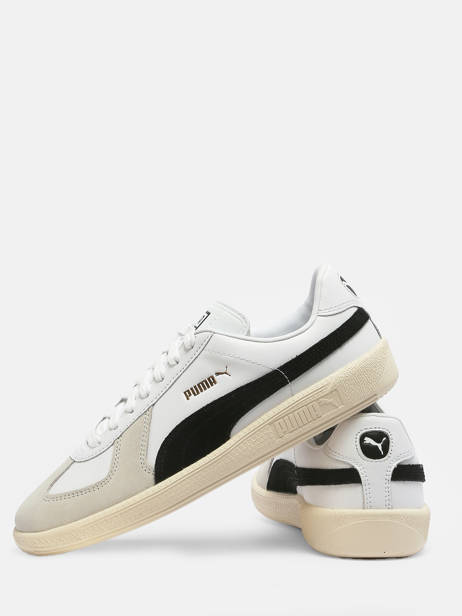 Sneakers In Leather Puma White women 38660701 other view 4