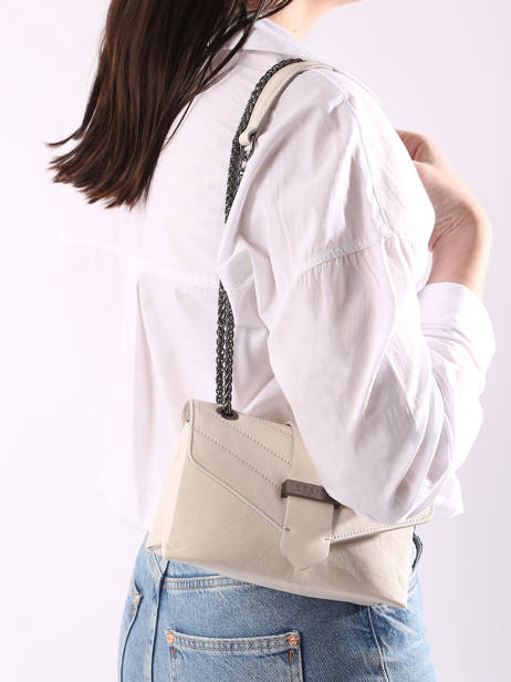 Crossbody Bag Jana Amour Leather Etrier White jana amour EJAM002R other view 1